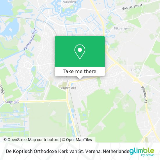 De Koptisch Orthodoxe Kerk van St. Verena map