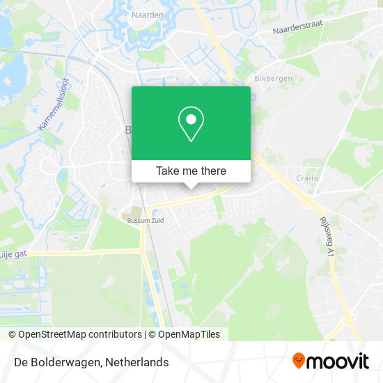 De Bolderwagen map