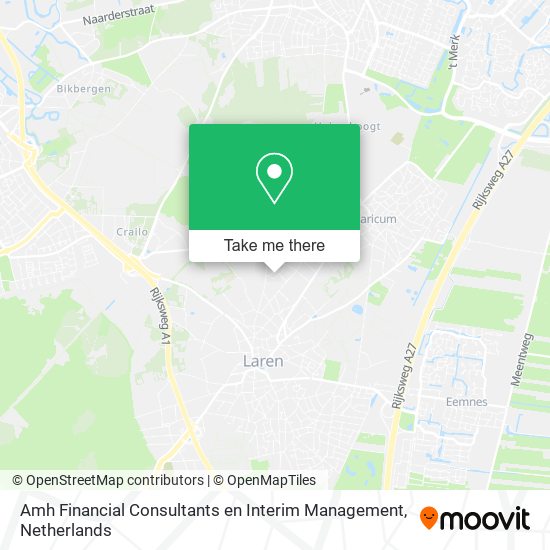 Amh Financial Consultants en Interim Management map