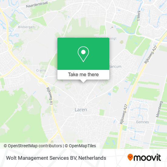 Wolt Management Services BV map