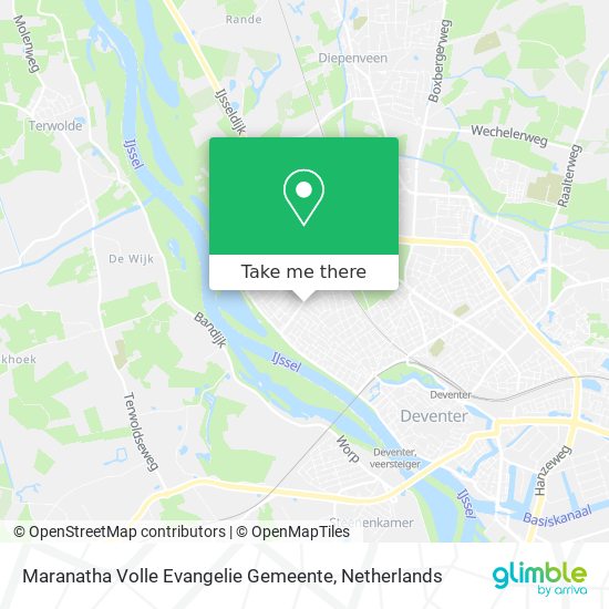 Maranatha Volle Evangelie Gemeente Karte