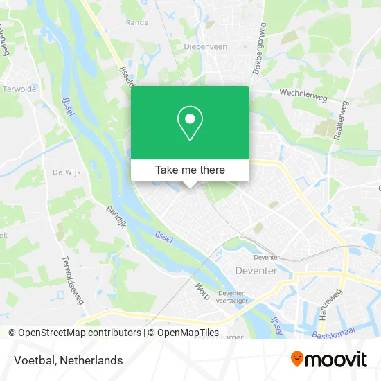 Voetbal map