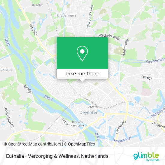 Euthalia - Verzorging & Wellness map