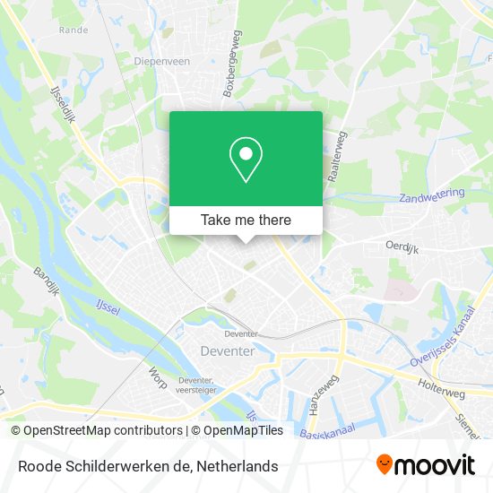 Roode Schilderwerken de map