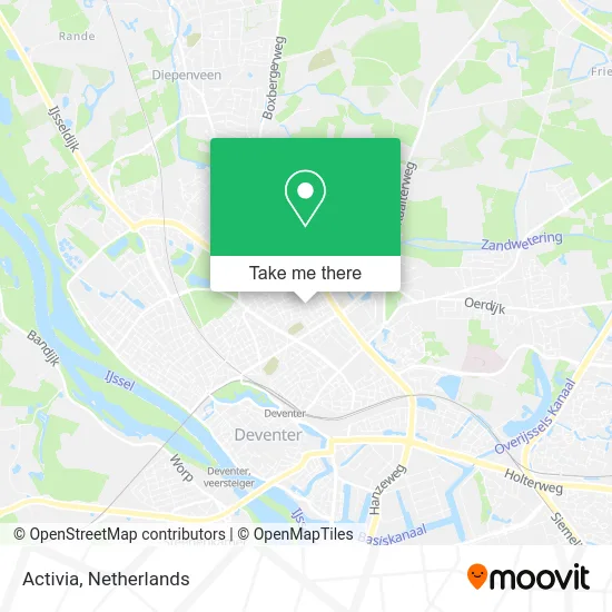 Activia map
