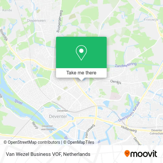 Van Wezel Business VOF map