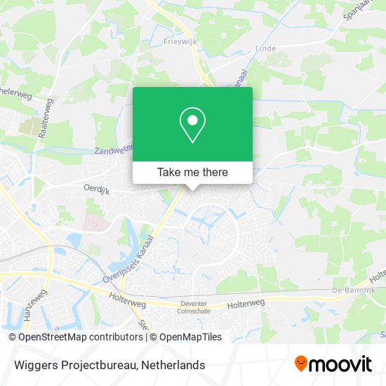 Wiggers Projectbureau map