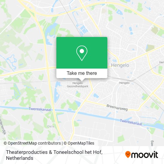 Theaterproducties & Toneelschool het Hof map