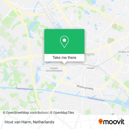 Hout van Harm map