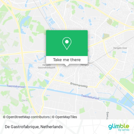 De Gastrofabrique Karte