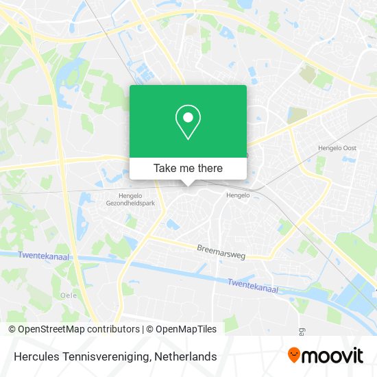 Hercules Tennisvereniging Karte