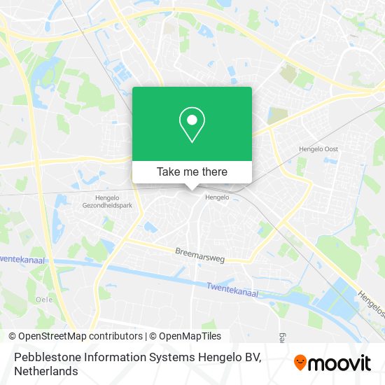 Pebblestone Information Systems Hengelo BV map