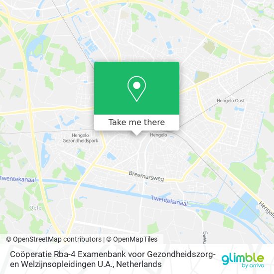 Coöperatie Rba-4 Examenbank voor Gezondheidszorg- en Welzijnsopleidingen U.A. map