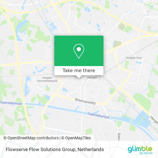 Flowserve Flow Solutions Group map