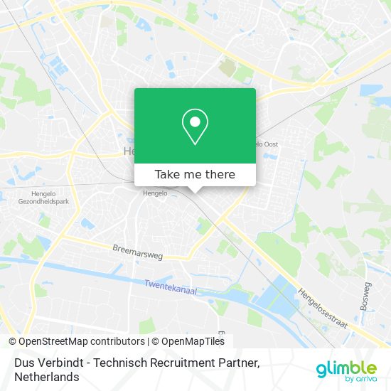 Dus Verbindt - Technisch Recruitment Partner map