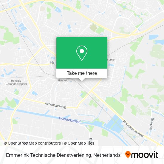 Emmerink Technische Dienstverlening Karte