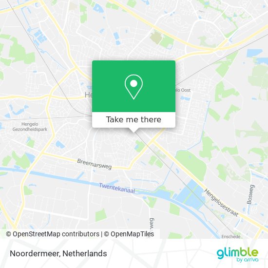 Noordermeer Karte