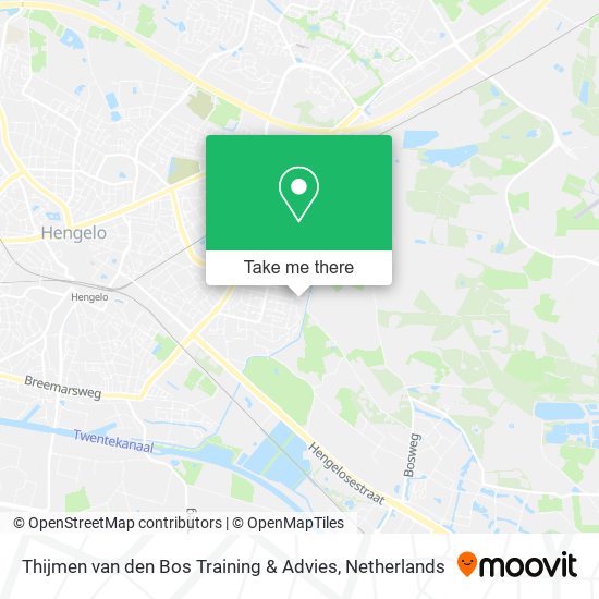 Thijmen van den Bos Training & Advies Karte