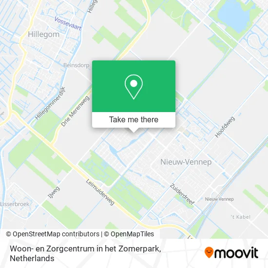 Woon- en Zorgcentrum in het Zomerpark map