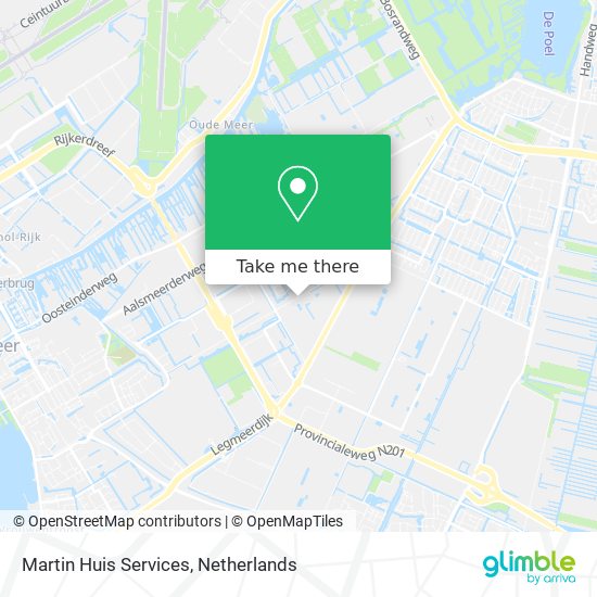 Martin Huis Services map