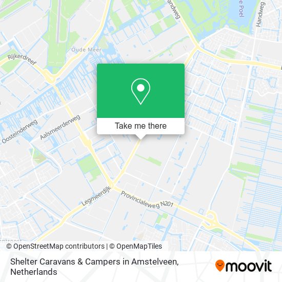 Shelter Caravans & Campers in Amstelveen map