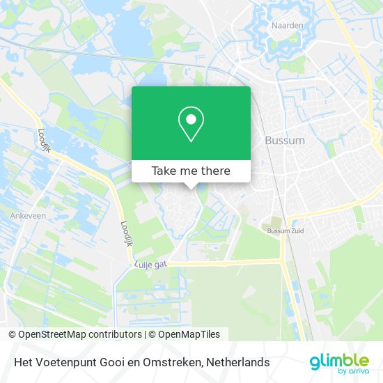 Het Voetenpunt Gooi en Omstreken map