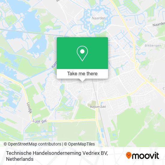Technische Handelsonderneming Vedriex BV map