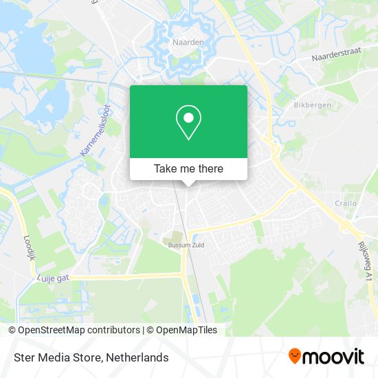 Ster Media Store map
