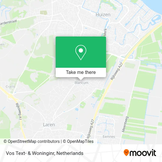 Vos Text- & Woninginr map