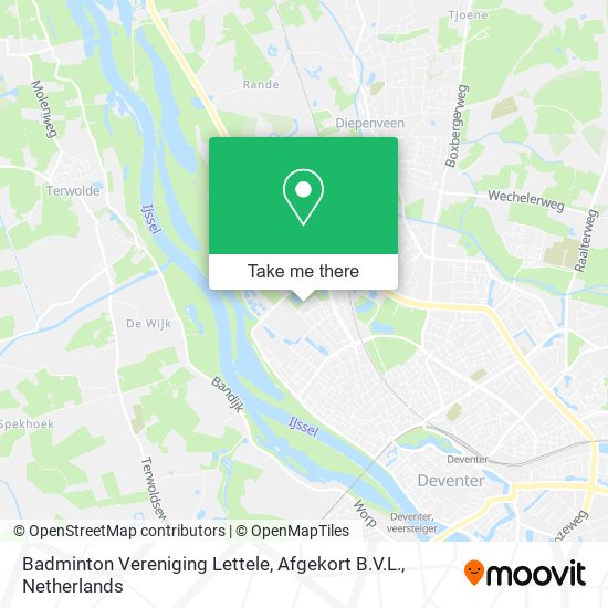 Badminton Vereniging Lettele, Afgekort B.V.L. map