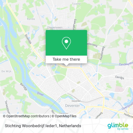 Stichting Woonbedrijf Ieder1 Karte