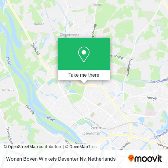 Wonen Boven Winkels Deventer Nv map
