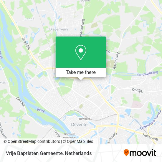 Vrije Baptisten Gemeente map