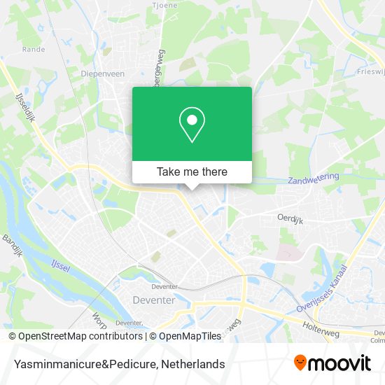 Yasminmanicure&Pedicure map