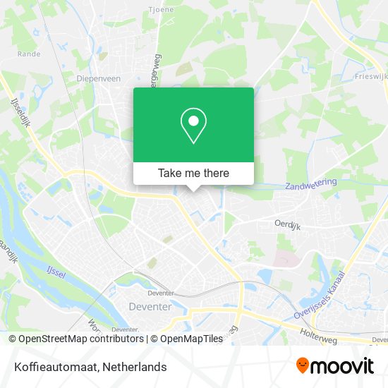 Koffieautomaat map