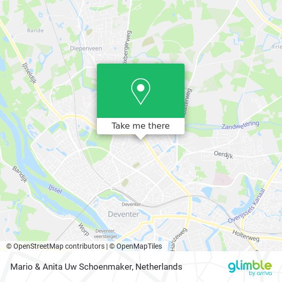 Mario & Anita Uw Schoenmaker map