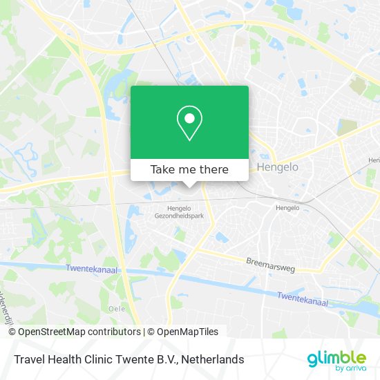 Travel Health Clinic Twente B.V. map