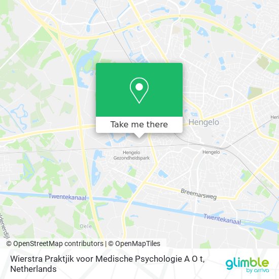 Wierstra Praktjik voor Medische Psychologie A O t map