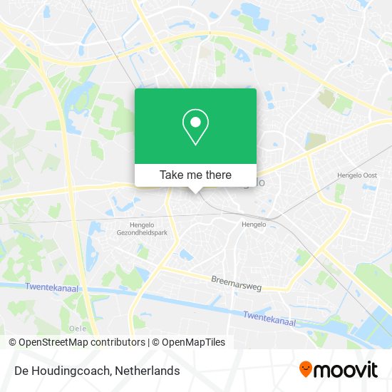 De Houdingcoach map