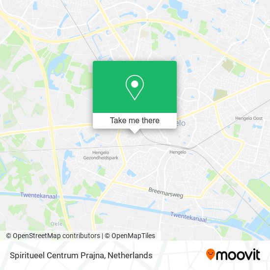 Spiritueel Centrum Prajna map