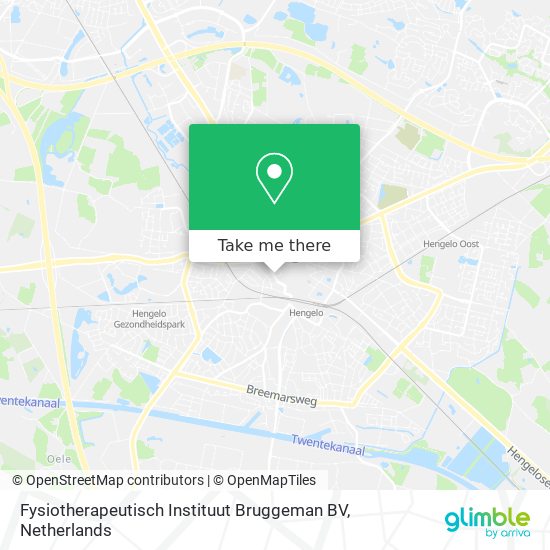 Fysiotherapeutisch Instituut Bruggeman BV map