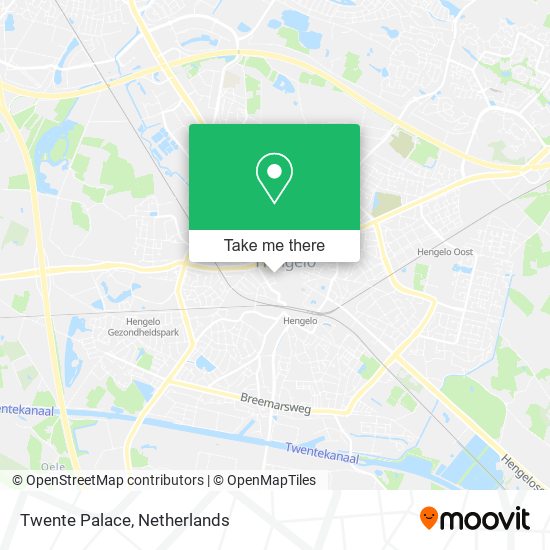 Twente Palace map