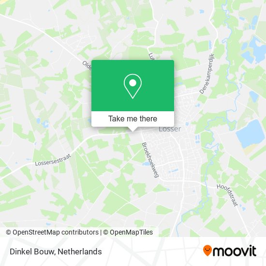 Dinkel Bouw map