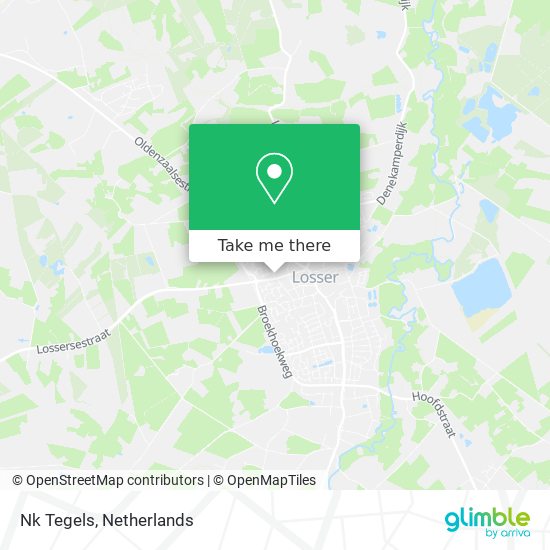 Nk Tegels map