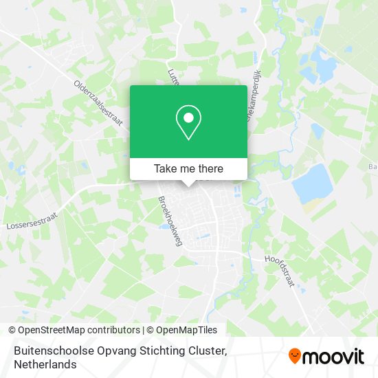 Buitenschoolse Opvang Stichting Cluster map