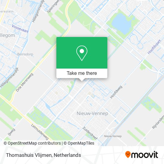 Thomashuis Vlijmen map