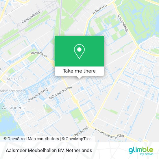 Aalsmeer Meubelhallen BV map