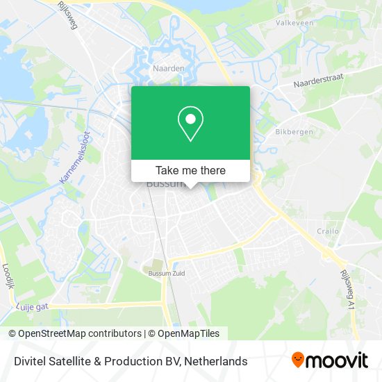 Divitel Satellite & Production BV Karte