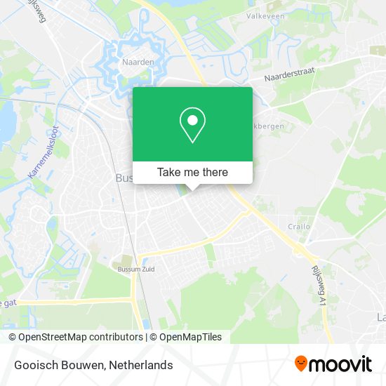 Gooisch Bouwen map