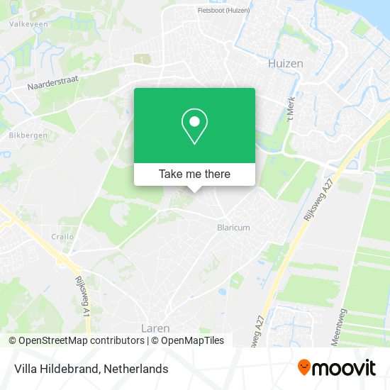 Villa Hildebrand map